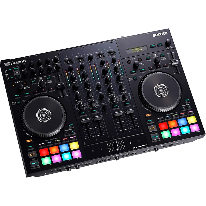 Roland DJ 707M DJ Controller for Serato DJ Pro Level 1 L68053004000000.gc