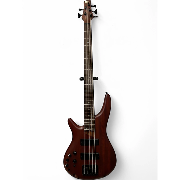 Ibanez Used Ibanez SR505 5 String Left Handed Natural Electric Bass Guitar.gc