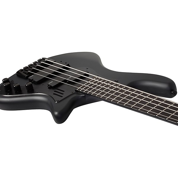 Schecter Guitar Research Stiletto 5 Stealth Pro Satin Black