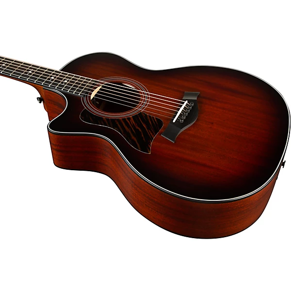 Taylor 324ce Left Handed Grand Auditorium Acoustic Electric Guitar Shaded Edge Burst