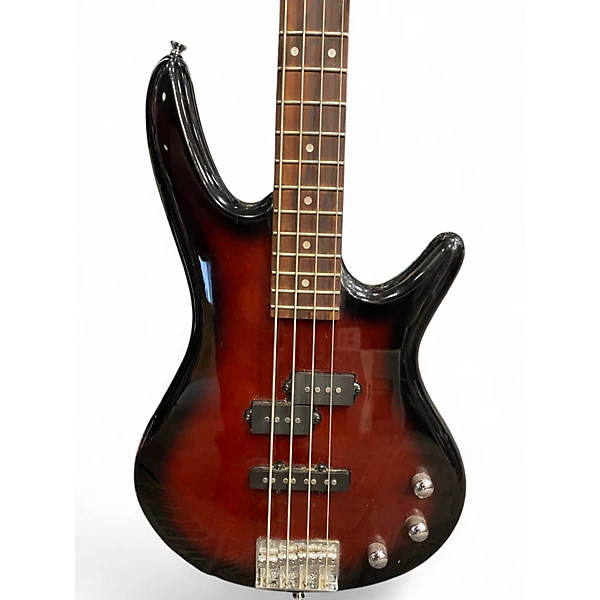 Used Ibanez GSRM20 Mikro Short Scale Brown Sunburst Electric Bass Guitar