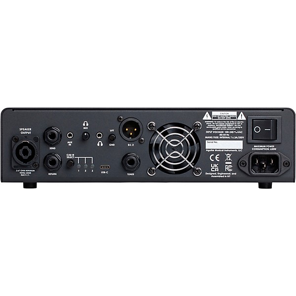 Aguilar Tone Hammer 500 V2 500W Bass Amp Head