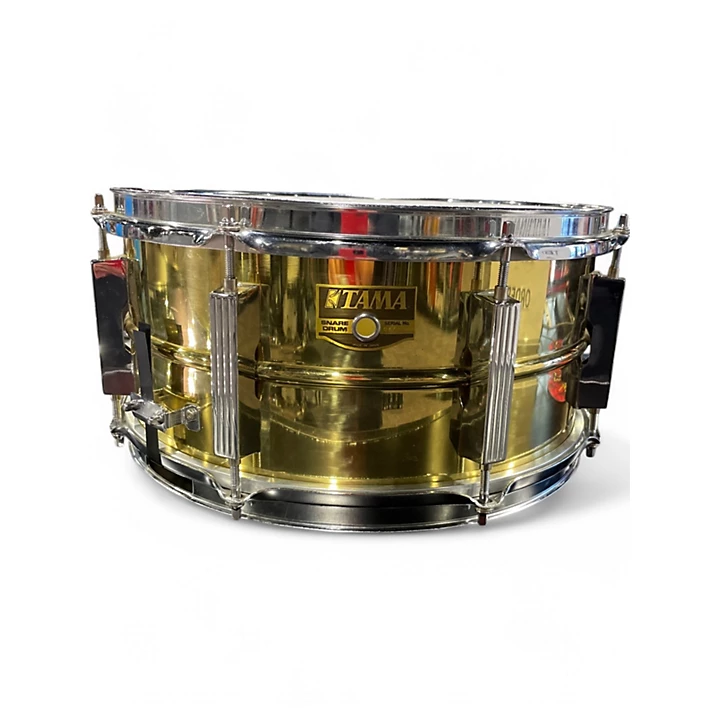 Used TAMA 14X6.5 POWER BRASS BRASS Drum