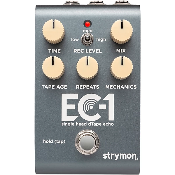 Strymon EC 1 Single Head dTape Echo Effects Pedal Gray