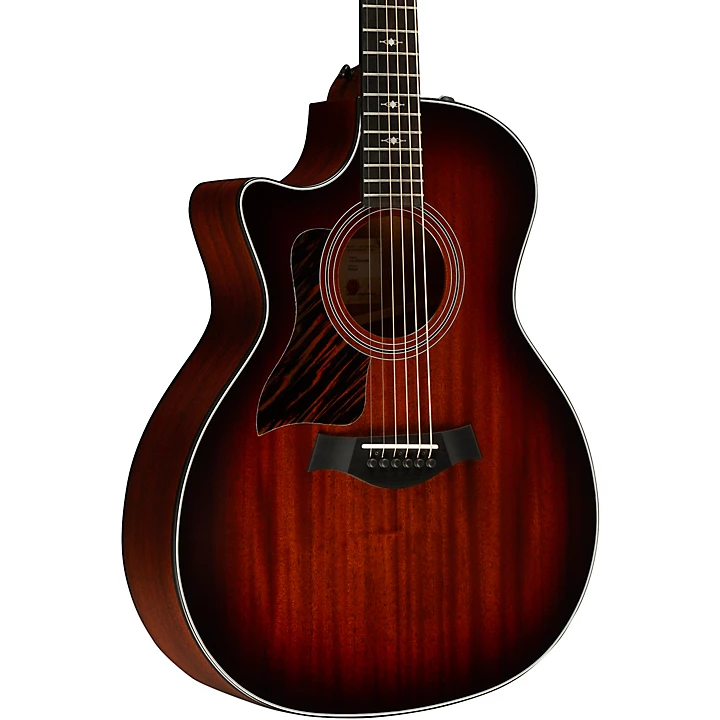 Taylor 324ce Left Handed Grand Auditorium Acoustic Electric Guitar Shaded Edge Burst