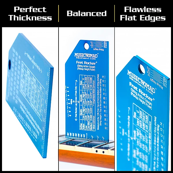 Precision Fret Rocker and Fret Gauge Kit
