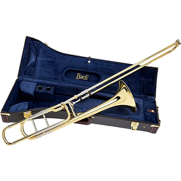 42BO Stradivarius Series F Attachment Trombone Lacquer Yellow Brass Bell Standard Slide