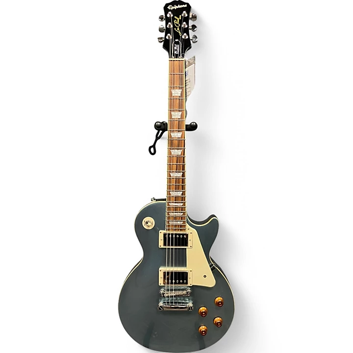 Used 2020s Epiphone Les Paul Standard Blue Solid Body Electric Guitar