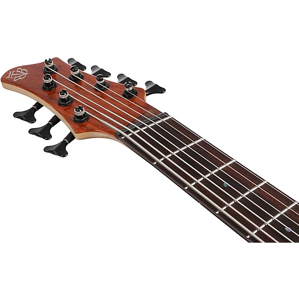 Ibanez BTB7MS 7 String Multi Scale Electric Bass Guitar Natural Mocha Low Gloss