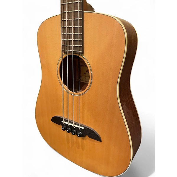 Alvarez Used Alvarez MSB1 Natural Acoustic Bass Guitar