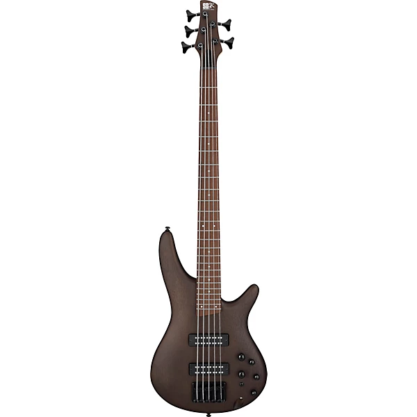 Ibanez SR305EB 5 String Electric Bass Guitar Walnut Flat
