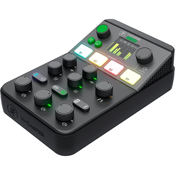 Mackie MCaster Studio Live Streaming Mixer Level 1 Black L97333004001000.gc