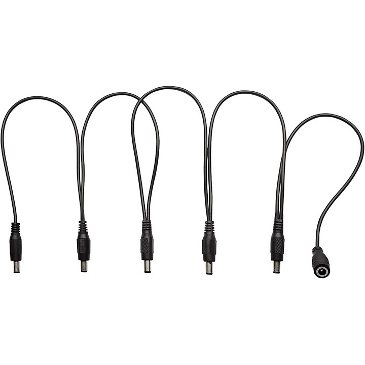 Pedal Power Supply Cable For 5 Pedals