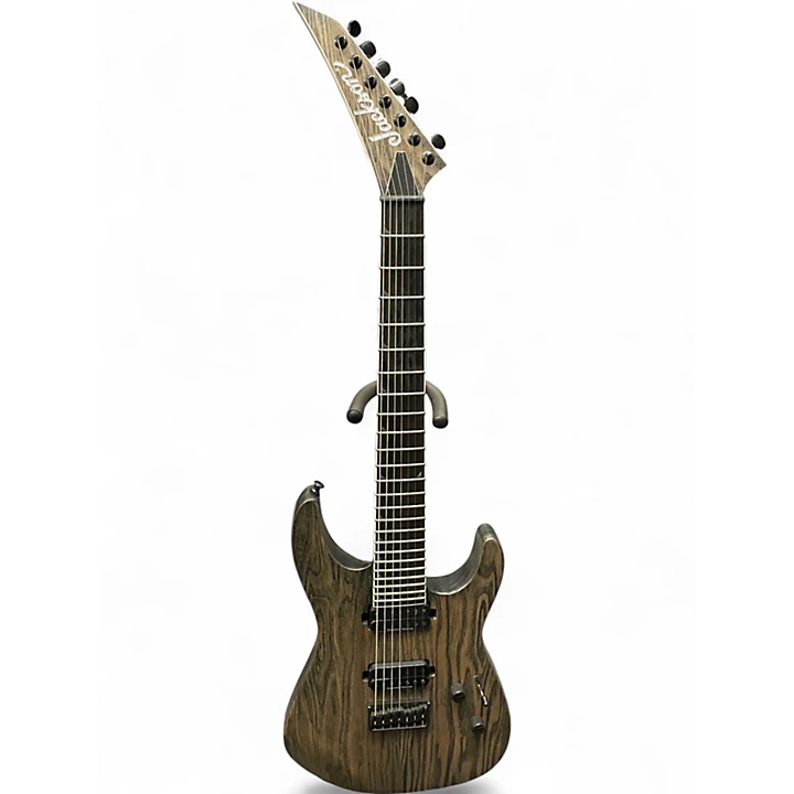 Jackson Used Jackson Soloists SL7 HT Trans Charcoal Solid Body Electric Guitar.gc