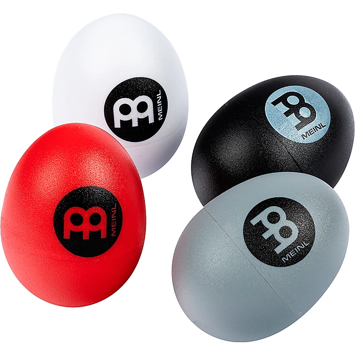 MEINL 4 Piece Egg Shaker Set with Soft to Extra Loud Volumes