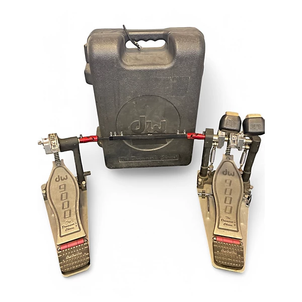 DW Used DW 9000 Series Double Double Bass Drum Pedal