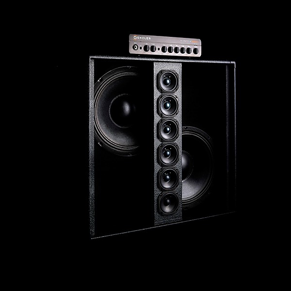Genzler Amplification SERIES 2 BA2 212 3 BASS ARRAY 2x12 800W Line Array Bass Speaker Cabinet Black
