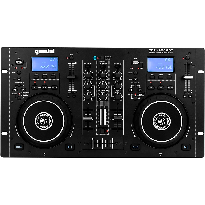 Gemini CDM 4000BT CD MIXER combo player with BT input