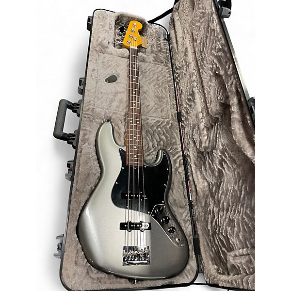 Used Fender American Professional II Jazz Bass mercury Electric Bass Guitar