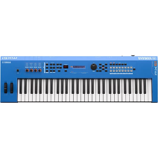 MX61 61 Key Music Production Synthesizer Essentials Bundle Blue