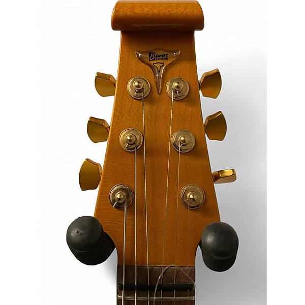 Used Burns The Legend Gloss Grey Solid Body Electric Guitar