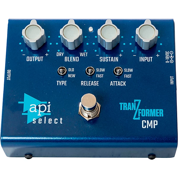 TranZformer CMP Compressor Effects Pedal Blue