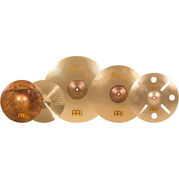 MEINL Byzance Vintage Series Benny Greb Sand Cymbal Set with Free 16 inch Trash Crash