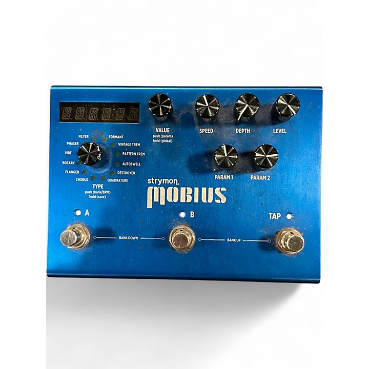 Used Strymon Mobius Multidimensional Modulation Effect Pedal