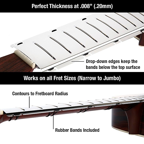 Fret Shield Fretboard Protector Guard for M 2534 Guitar Fret Scale