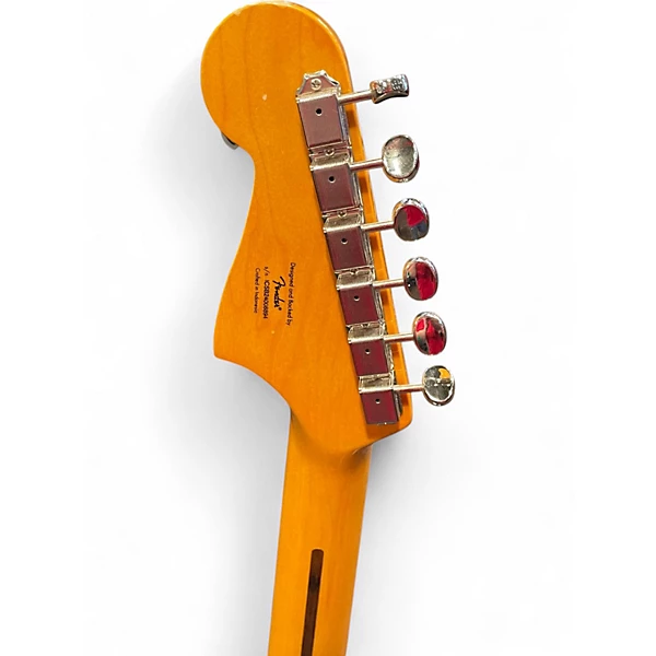 Used Squier J Mascis Jazzmaster Blue Solid Body Electric Guitar