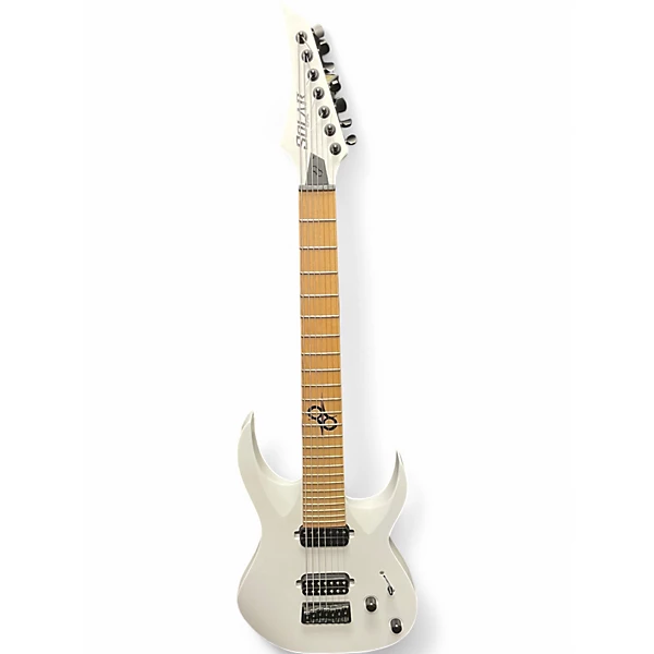 Solar Used Solar A2 White Solid Body Electric Guitar.gc