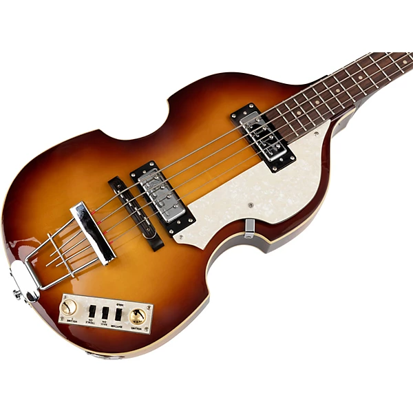 Ignition Series Short Scale Violin Bass Guitar Sunburst