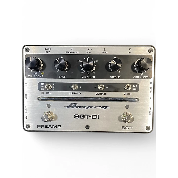 Used Ampeg SGT DI Bass Effect Pedal
