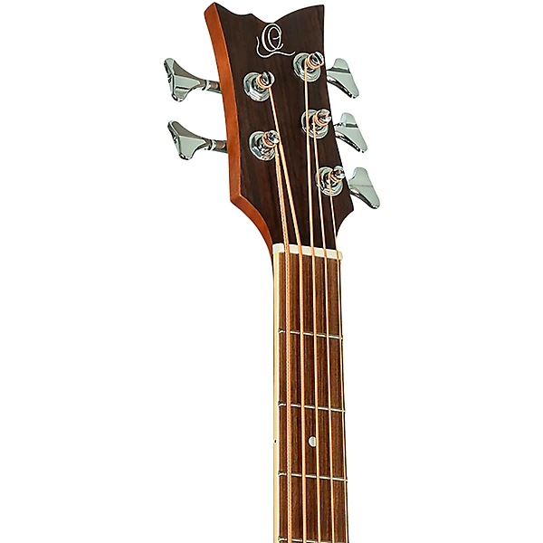 Ortega D7CE 5 5 String Acoustic Electric Bass Guitar Natural