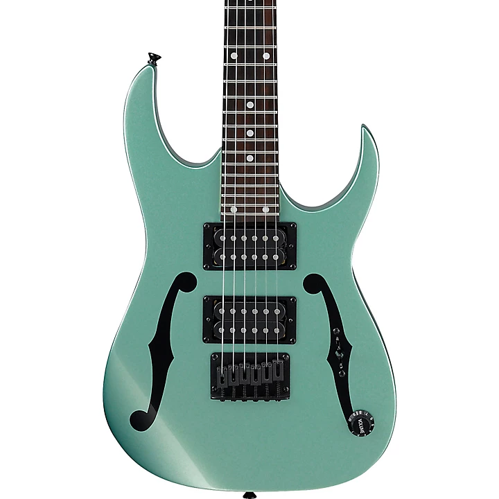 Ibanez PGMM21 Paul Gilbert Signature miKro Electric Guitar Metallic Light Green