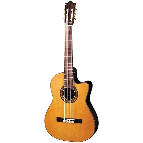 GA Series GA6CE Classical Cutaway Acoustic Electric Guitar Natural