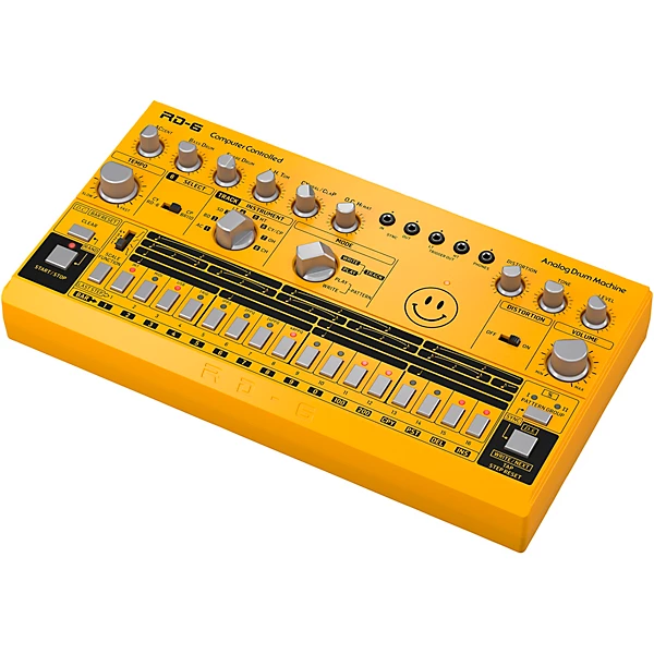 RD 6 AM Analog Drum Machine Yellow