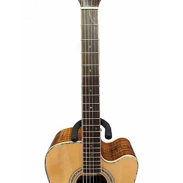 Used Zager ZAD 900 CE Natural Acoustic Electric Guitar