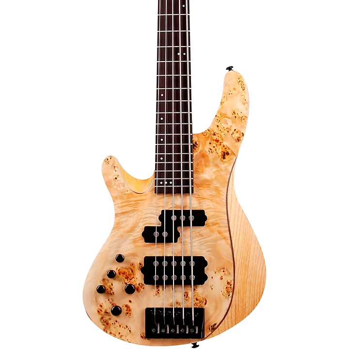 Reaper 5 Left Handed Electric Bass Natural Satin