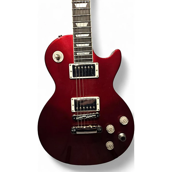 Used Gibson Limited Edition Les Paul Robot Met Red Solid Body Electric Guitar