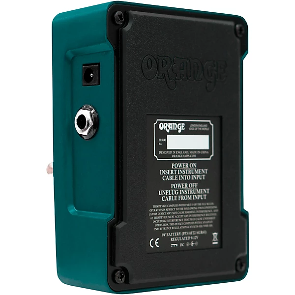 Orange Amplifiers Fur Coat Fuzz/Octave Effects Pedal