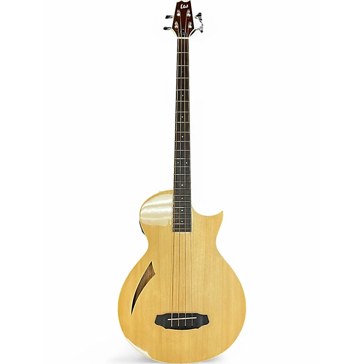 Used ESP LTD TL4 Natural Electric Bass Guitar