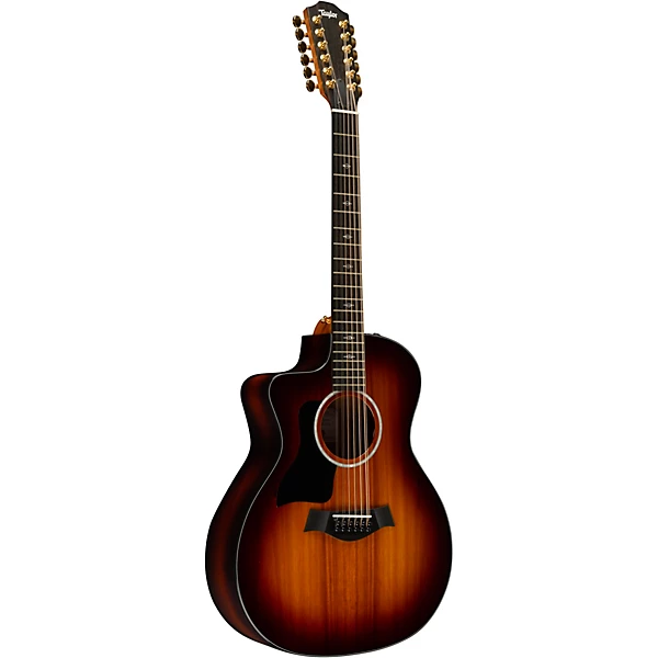 Taylor 264ce K Deluxe Grand Auditorium 12 String Left Handed Acoustic Electric Guitar Shaded Edge Burst