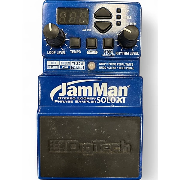 Used DigiTech JMSXT JamMan Solo XT Looper Pedal