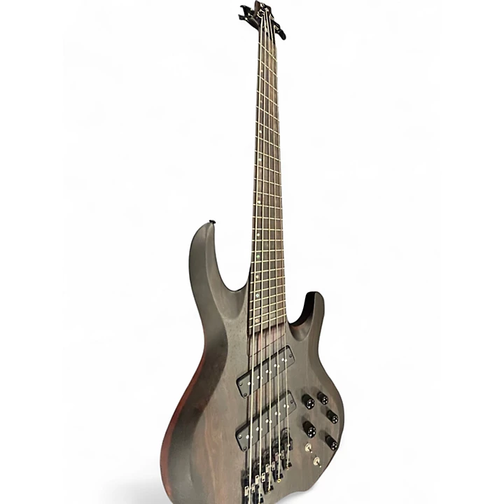 ESP Used 2020s ESP LTD B1005MS Walnut Electric Bass Guitar.gc