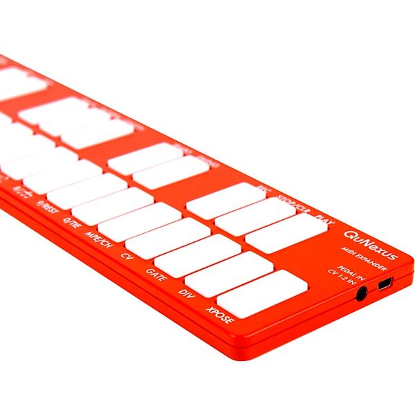 QuNexus MPE MIDI CV Mini Keyboard Controller Red