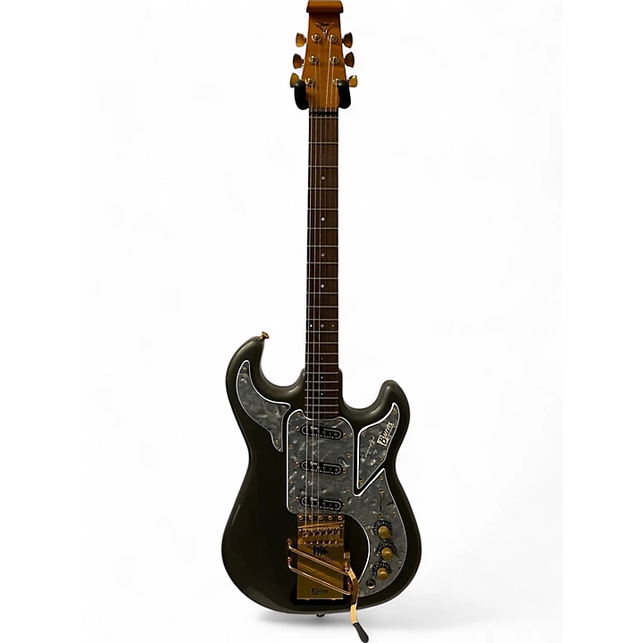 Used Burns The Legend Gloss Grey Solid Body Electric Guitar