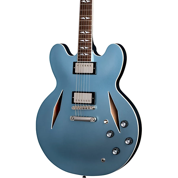 Dave Grohl DG 335 Semi Hollow Electric Guitar Pelham Blue