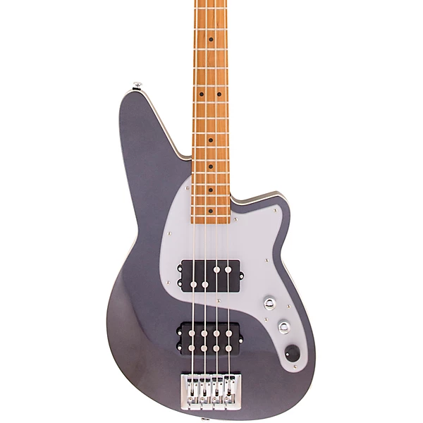 Reverend Mercalli 4 Roasted Maple Electric Bass Gunmetal