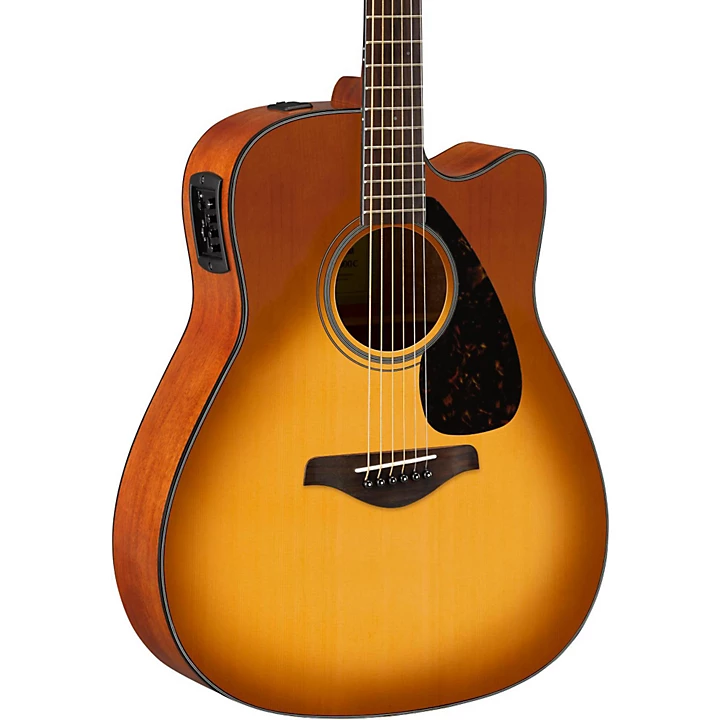 FG Series FGX800C Acoustic Electric Guitar Sand Burst